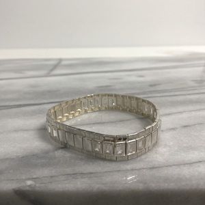 Silpada Sterling Silver CZ Bracelet